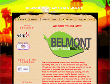 Tablet Screenshot of belmontvegetarian.com